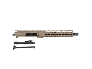 10.5″ AR-15 Flat Dark Earth Upper 10 inch AR15 Keymod Rail with BCG