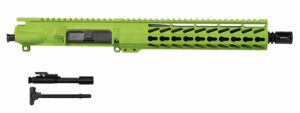 10.5″ AR-15 Zombie Green Upper 10 inch AR15 Keymod Rail
