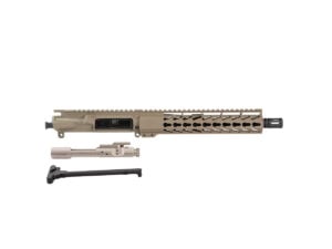 10.5″ AR-15 flat dark earth Upper 10" AR15 Keymod Rail NIB BCG