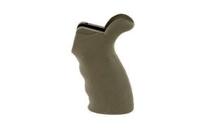 Ergo 2 Suregrip AR-15/AR-10 Pistol Grip, Olive Drab OD Green, Angled View
