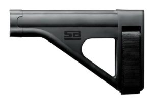 sb tactical pistol stabilizing brace SOB in black