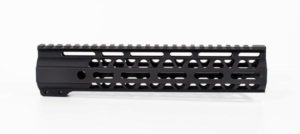 10 inch m-lok lightweight handguard rail with attachment points 3 sides