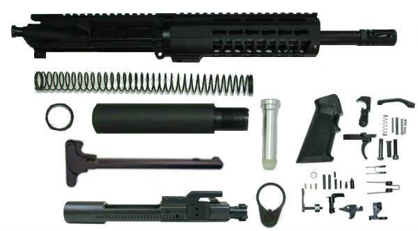 300 blackout pistol kit with 7 inch keymod rail