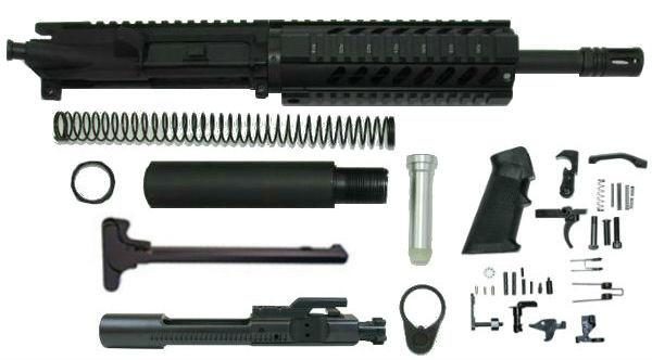 10.5″ 300 AAC Blackout Pistol Kit Upper Assembled with 80% Lower