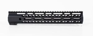12 inch m-lok lightweight handguard rail with attachment points 3 sides
