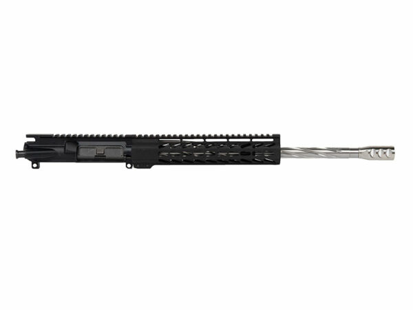16" Upper 1x8 Wylde S.S Spiral Fluted Carbine 10 inch Keymod Rail No BCG or Charging Handle