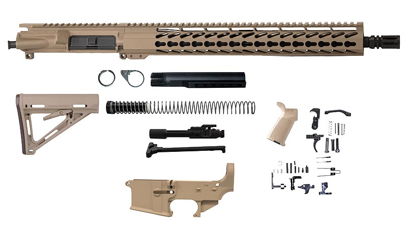 fde Rfile kit with keymod and 80 lower