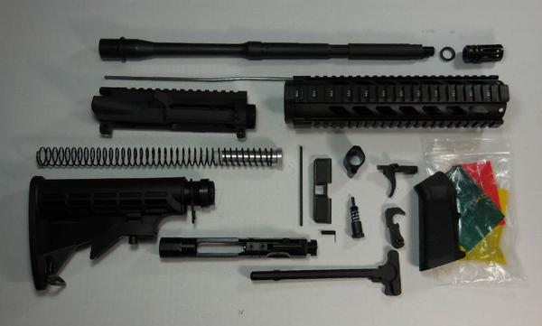 16" rifle kit with 10" quadrail No Lower