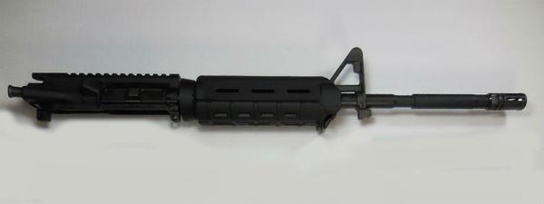 16" AR-15 A2 Sight Tower Magpul Moe Upper M4 1x7 5.56 no BCG or Charging Handle