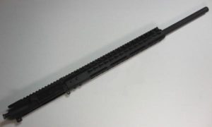 24″ Spiral Fluted 1×9 with 15 inch Ultra Light Keymod Rail with BCG and Charging Handle