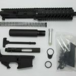 300 7.5 inch blackout pistol kit upper assembled with 80 percent lower