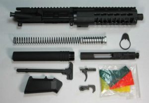 7.5" 300 blackout pistol kit with 7 inch keymod rail