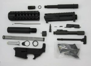 300 blackout pistol kit with 80 percent lower