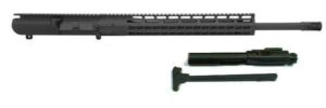 20″ 308 Complete Upper Black 15″ Free Float Keymod with Bolt Carrier Group and Charging Handle
