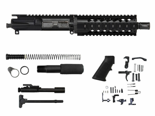 Assembled 7.5″ 300 Blackout Pistol Kit Upper with Free Float Handguard