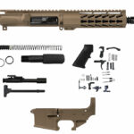 Flat Dark Earth 7.5-inch 5.56 Kit with Lower Receiver