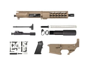 7.5″ 5.56 Flat Dark Earth Pistol Kit with Lower