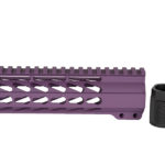 7" Cerakote Purple Keymod Rail