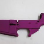 80% AR-15 Purple Lower Receiver