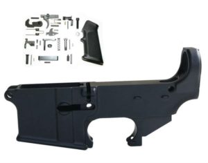 80% Lower AR15 with Lower Parts Kit
