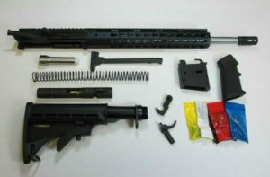 16″ 9MM Complete Rifle Kit Stainless Steel Barrel with No Lower