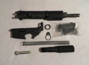 7.5″ AR-15 Complete Pistol Kit with 80% Lower