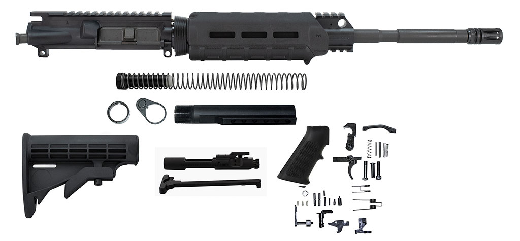 Anodized AR-15 Magpul Rifle Kit