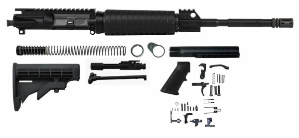 AR-15 Rifle Kit 1 x 9 Upper Assembled without 80% Lower