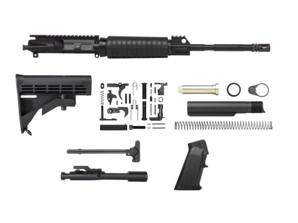 AR-15 Rifle Kit 1 x 9 Upper Assembled without 80% Lower