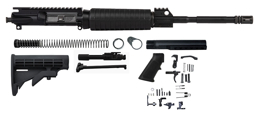 AR-15 Rifle Kit Upper Assembly without 80% Lower