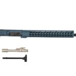 16″ Titanium Blue AR-15 Upper 15″ Free Float Keymod NIB BCG and Charging Handle