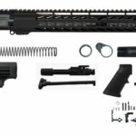 AR15 Rifle Kit Stainless Steel 1×8 Upper Assembled without AR-15 Lower