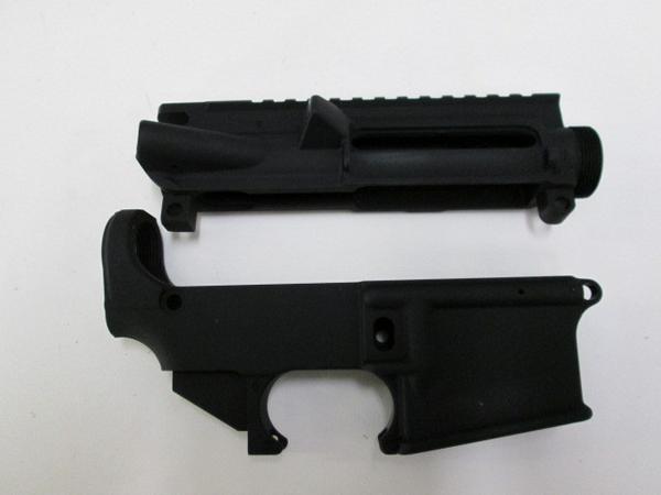 AR-15 80% Lower Receiver and Complete Stripped Upper Receiver