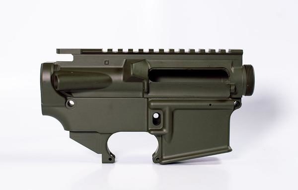 ar-15 od green upper and 80 percent lower matching set
