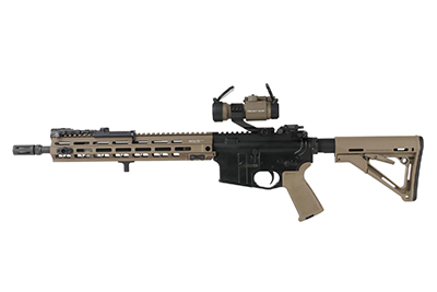 Primary arms pa 30mm red dot on fde rifle