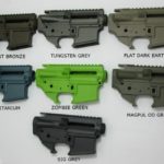 ar15 available colors for lower and upper