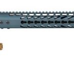 16" AR-15 Titanium Blue Upper 15" Keymod with Titanium Nitride Bcg and Charging Handle