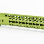 Zombie-Green-ar-15-upper-16-inch-with-15-inch-keymod-right