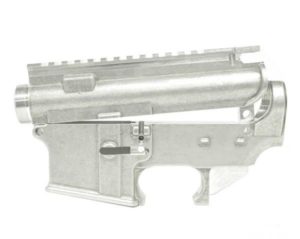 ar 15 80 percent lower and stripped upper set mill finish