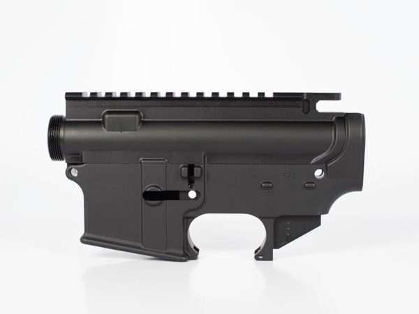 AR-15 80% Lower and Stripped Upper Set in Black