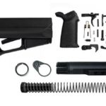 Magpul ACS Lower Build Kit with Stock, Lower parts kit, grip hardware - black
