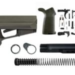 Magpul ACS Lower Build Kit with Stock, Lower parts kit, grip hardware - OD Green