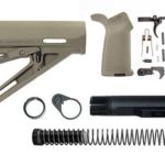 magpul moe lower build with stock, lower parts kit, and stock hardware - flat dark earth