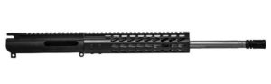 AR-15 Slick Side Carbine Upper 16" S.S. Barrel 10" Slim Keymod Rail No BCG or Charging Handle