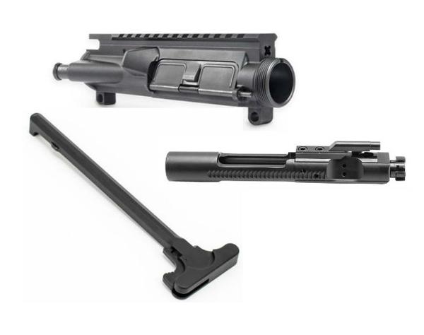 ar15 upper with bolt carrier group and charging handle