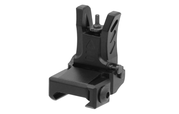 utg leapers super slim low profile flip up front sight