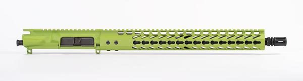 zombie-green-AR-15-16-inch-15-inch-keymod-upper-with-no-bcg-and-ch