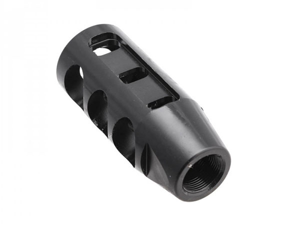 ar-15 compact muzzle brake device 1/2-28 for .223 / 5.56