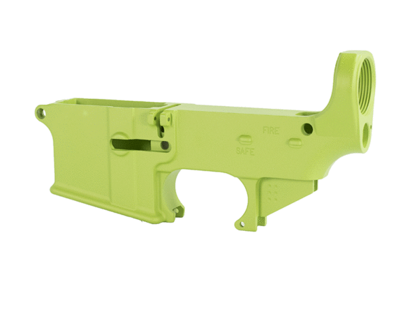 AR-15 80% Lower Receiver Cerakote - Zombie Green