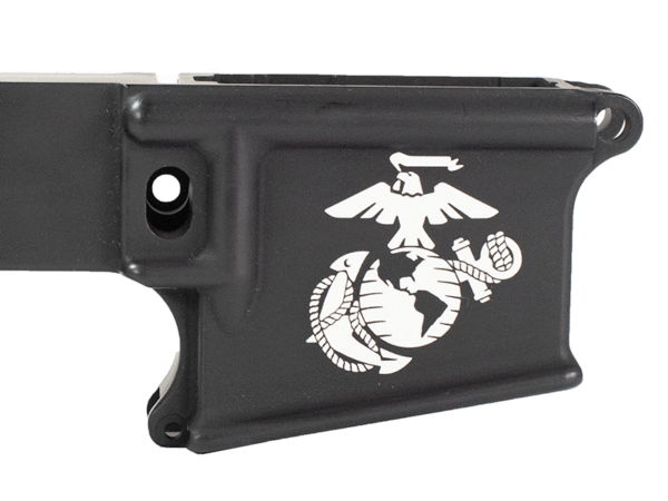 Marines 5.56 engraved lower
